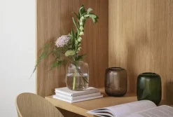 Acorn vase H16,5 Stone