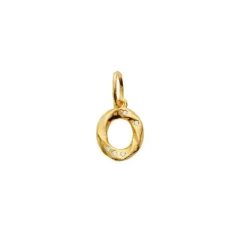 Alphabet Pendant Gold