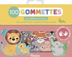 Auzou - My First Stickers 100 pcs - Baby Animals