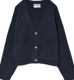 AWGEMMA LS V-NECK KNIT CARDIGAN NOO