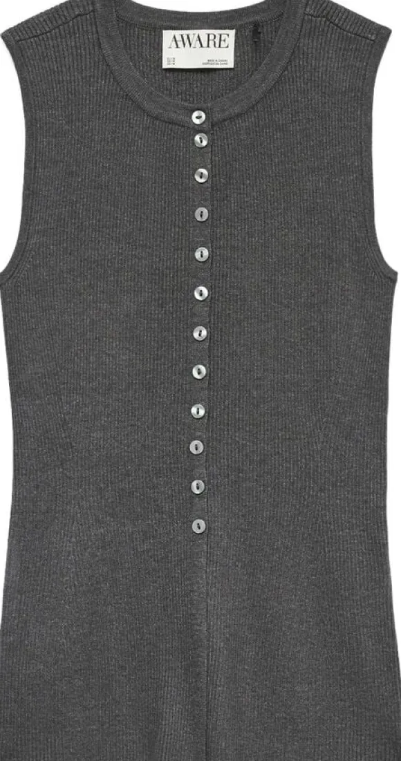 AWUKINO SL O-NECK KNIT VEST
