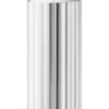 BERNADOTTE FLOOR CANDLEHOLDER STAINLESS STEEL, H: 400MM