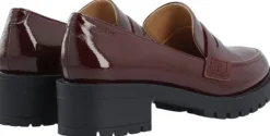 BIAPEARL Simple Penny Loafer Patent Aquarius