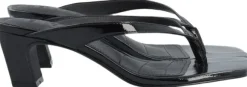 BIASPICE Toe Post Faux Leather