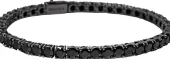 Black Tennis Bracelet