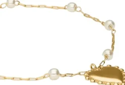 Bracelet mini pearl & heart