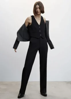 Buttons suit waistcoat