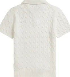 20Cable-Knit Cotton Polo-Collar Sweater Teens
