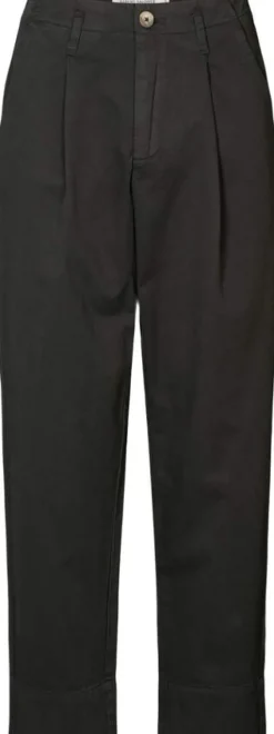 Canvas light pleat pant - Raina