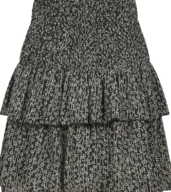 Carin Flower Check Skirt