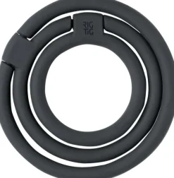 CIRCLES grytunderlägg Ø 13 cm black