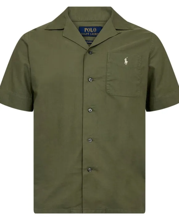 Classic Fit Oxford Camp Shirt