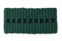 Coco Door Mat-Dot-Dark green and black