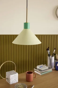 Crayon Lamp Green