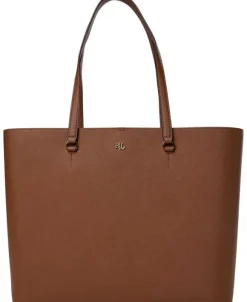 Crosshatch Leather Large Karly Tote