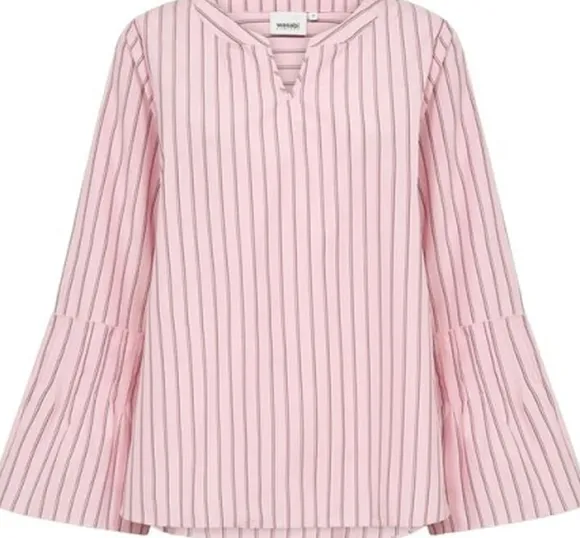 Curvy WA-CRISTIN 1 Bluse Rosa