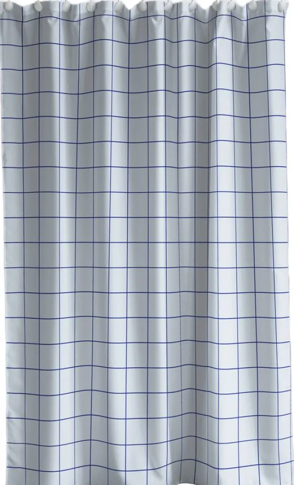 Duschdraperi 180x220 Vista Linen blue