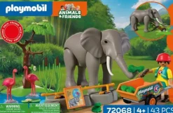 Elephant with Zookeeper