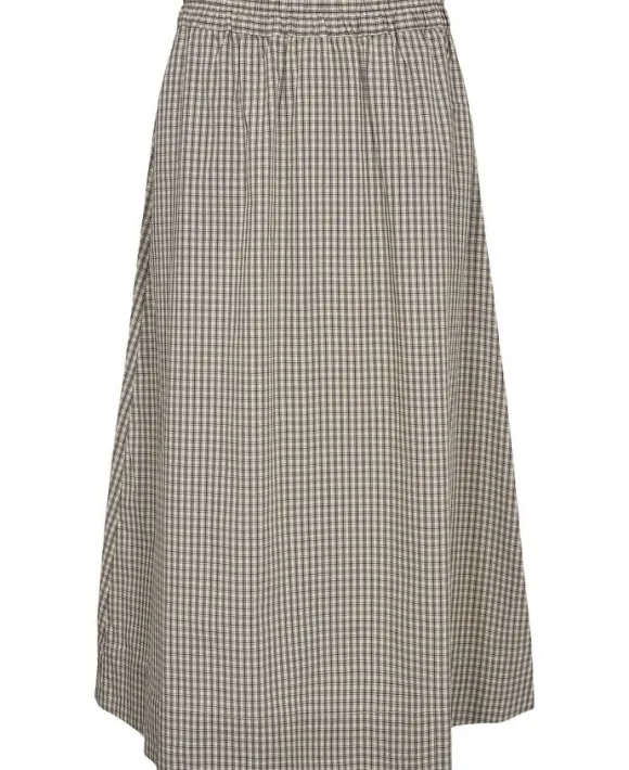 Ellen 2 Check Skirt - 100% Cotton GOTS