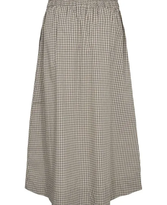 Ellen 2 Check Skirt - 100% Cotton GOTS