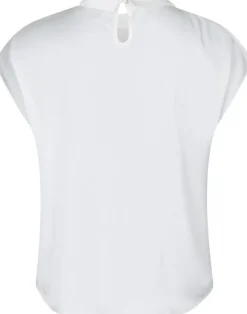 Fleur Drapy Satin Blouse