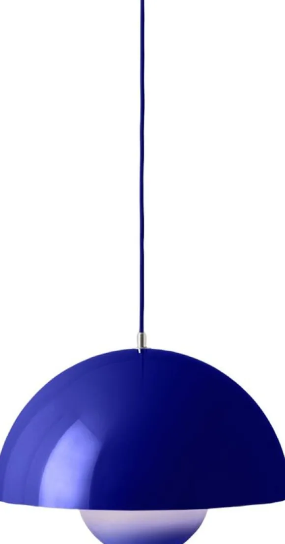 Flowerpot Pendant VP7, Cobalt Blue