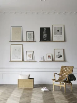 Gallery Shelf, 70, Black 100%