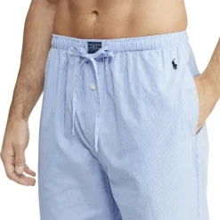 Gingham Poplin Long Sleep Set