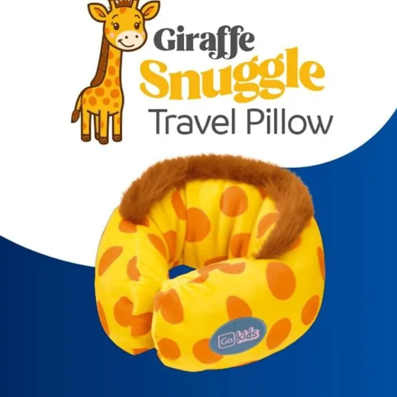 Giraffe Snuggle Travel Pillow