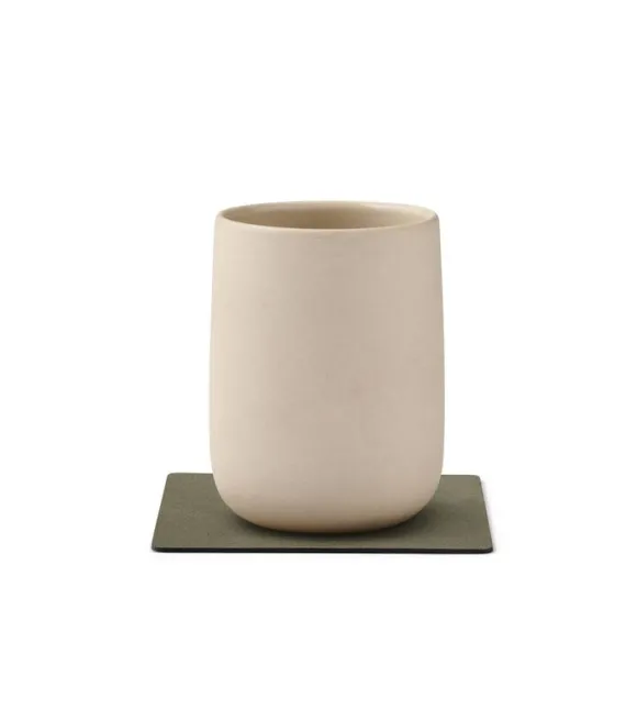 Glass Mat Square Nupo Army Green