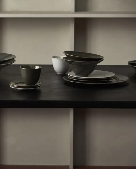 GRAWA plate, L, dark green