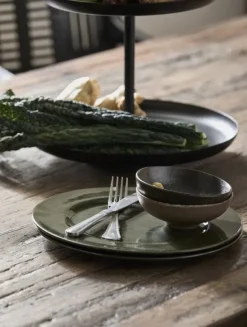 GRAWA plate, L, dark green