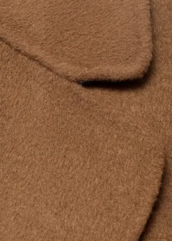 HANDMADE WOOL COAT WITH BELT. -- BATIN
