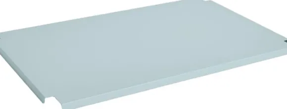 HAY Colour Crate Lid Metal-Large-Dusty blue