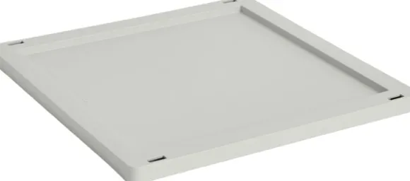HAY Colour Crate Lid Plastic-Medium Square / Cube-Grey