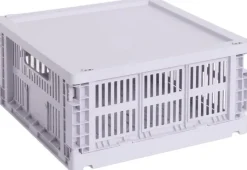 HAY Colour Crate Lid Plastic-Medium Square / Cube-Lavender