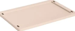 HAY Colour Crate Lid Plastic-Small-Powder