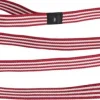 HAY Dogs Leash-Flat M/L-Red and whi