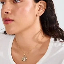 HAZE necklace gold-plated