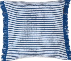 Heavy Striped Organic Cotton Pillow Cover