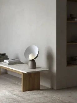 Hello | Bordlampe | Brun