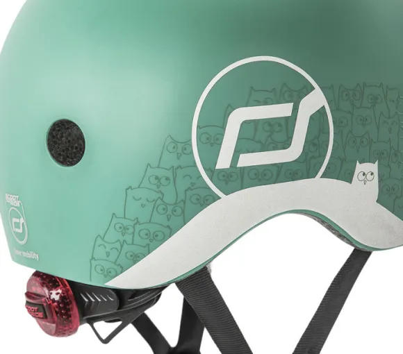 Helmet XXS reflective forest