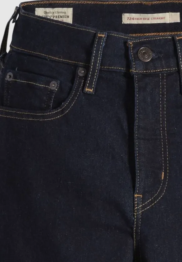 724 High Rise Straight Jeans
