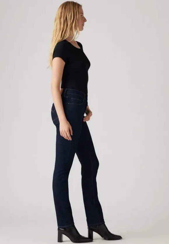 724 High Rise Straight Jeans