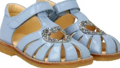 Hjertesandal med glitter hjerte