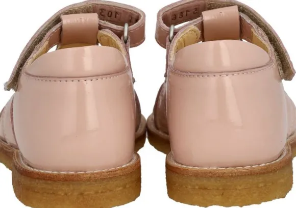 Hjertesandal med glitter hjerte