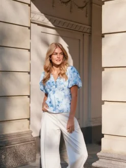 Irina Floral Fusion Blouse