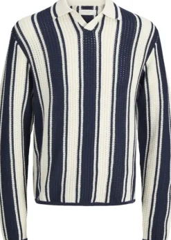 JORUPSTATE KNIT STRIPE POLO