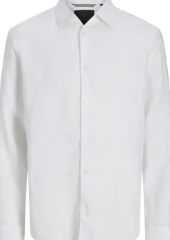 JPRBLALAWRENCE LINEN LS SHIRT SN