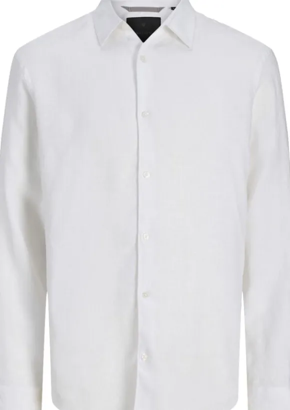 JPRBLALAWRENCE LINEN LS SHIRT SN